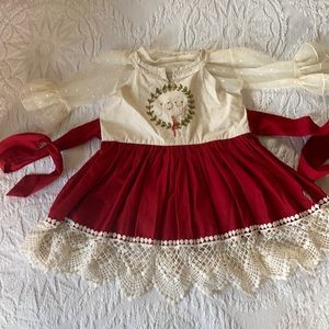 Well Dressed Wolf. Sz 18 mo Joy w/ mesh undershirt